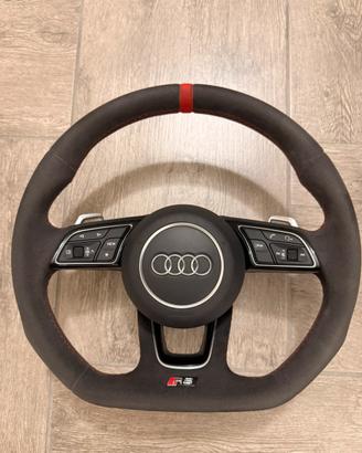 Volante ORIGINALE Audi RS3 8y Alcantara + airbag