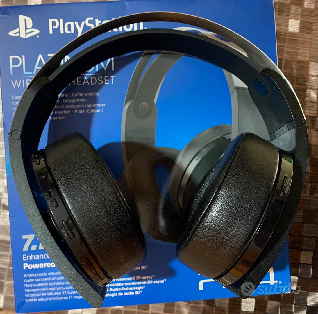 Vendita Sony Cuffie Platinum Wireless Headset 7.1 (PS4)