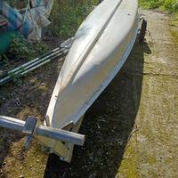 Canoa doppia con carrello