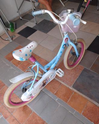 Bicicletta x Bimba ruote da 16 con ruotine