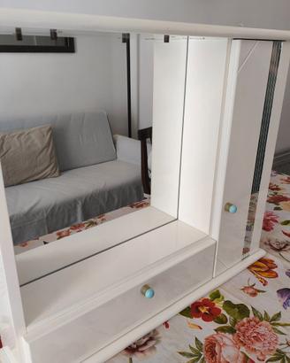 specchio bagno con doppio sportello