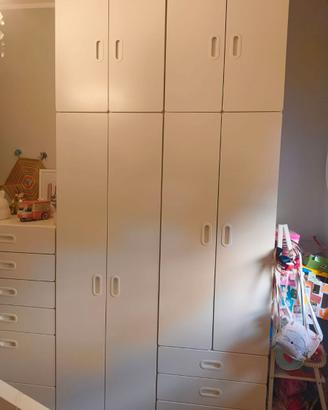 Cameretta Ikea Smastad bianca