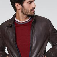 Conbipel Bomber nappa antik tg. 56