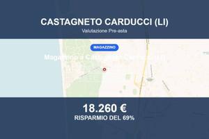 Immobile in asta di 76 m² a Castagneto Carducci