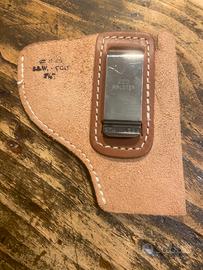 Fondina in pelle ZED HOLSTER per S&W e COLT