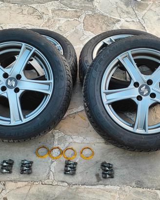 Cerchi Alfa Mito 16" + Gomme Inv. M+S 195/55R16