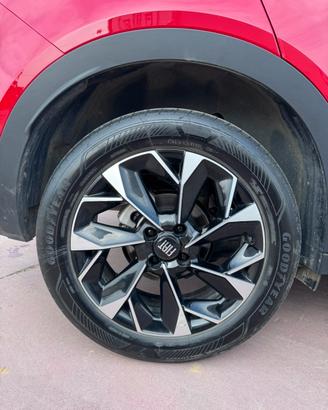 4 cerchi in lega originali fiat 600 18