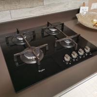 Piano cottura Whirpool 4 fuochi in vetro temprato