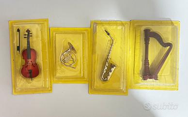 Collezione di Strumenti Musicali In Miniatura