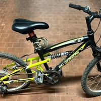 MTB bambino ruote 20 bi-ammortizzata