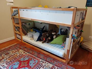 Letto reversibile Ikea Kura + Scivolo