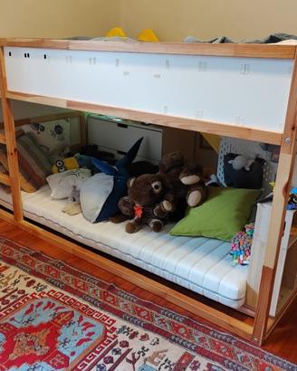 Letto reversibile Ikea Kura + Scivolo