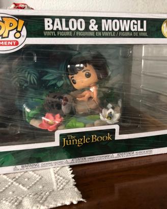Funko Pop Moment Il Libro della Giungla Baloo e Mo