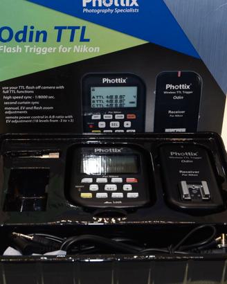 Trigger Phottix Odin TTL per Nikon