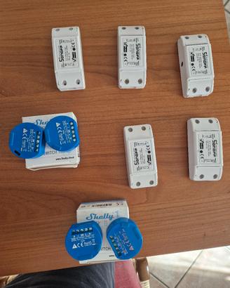 Relé sonoff e shelly