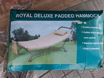 Amaca da giardino mai usata