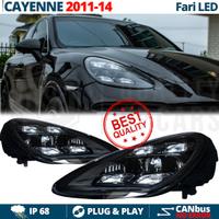 FARI LED Per Porsche Cayenne 2 2011-14 OMOLOGATI