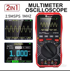 Multimetro oscilloscopio ET2010A