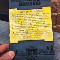 Targa Giochi della XI Olimpiade