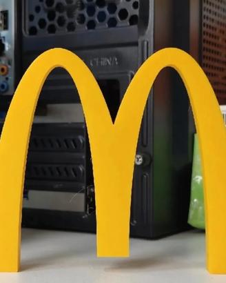 McDonald's - Logo Tridimensionale