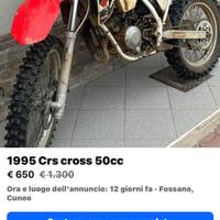 Moto Cross 50cc Crs