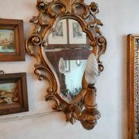 Lampade a muro con  specchio