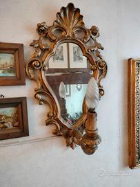 Lampade a muro con  specchio