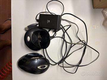 mouse laser logitech MX1000 completo di base di ri