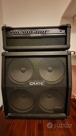 Amplificatore per chitarra Crate GT1200H con cassa