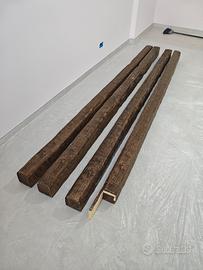 TRAVI IN POLISTIROLO FINTO LEGNO 