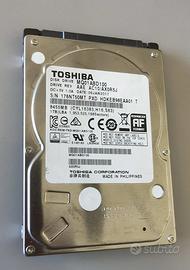 Hard Disk 2,5"  Sata  TOSHIBA MQ01ABD100   1Tb