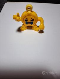 Pupazzetto Emoji giallo portachiavi vintage 