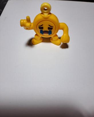 Pupazzetto Emoji giallo portachiavi vintage 