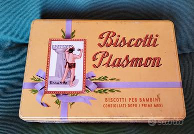 Scatola di latta Plasmon 