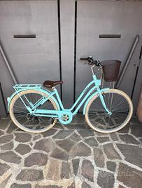 Bici City Bike Elops 520 Btwin con cambio ruota 28