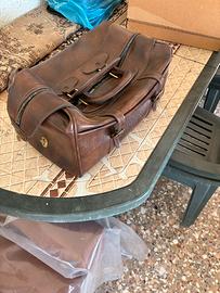 Borsa / valigia in pelle anni 70