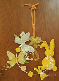 ELEGANTE DECORAZIONE PASQUALE. NUOVA