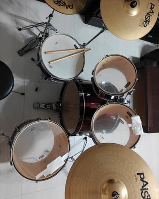 Batteria Acustica Mapex Tornado + Piatti Paiste