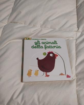 libro bambini "gli animali della fattoria"