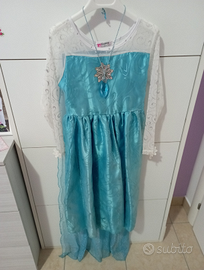 Vestito Carnevale Elsa Frozen