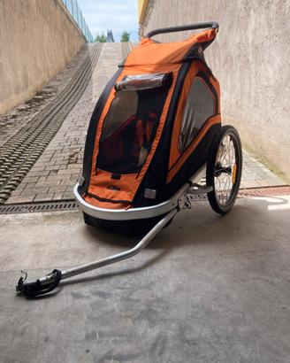 Carretto bici 2 bambini