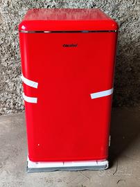 Mini Frigorifero Comfee Rosso Stile Retrò