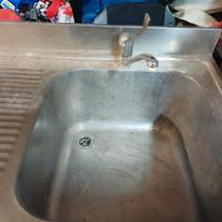 TAVOLO ACCAIO INOX E LAVELLO ACCAIO INOX