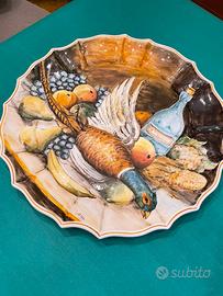 Piatto ceramica Stocco