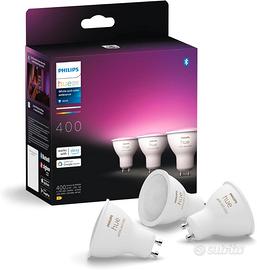 Philips Hue Faretto Smart GU10, Luce Bianca e Colo