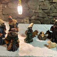 Presepio in ceramica