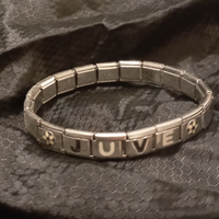 Juventus calcio bracciale acciaio