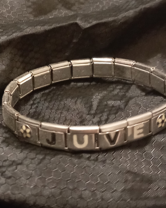 Juventus calcio bracciale acciaio