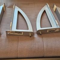 4 Staffe reggimensola Ikea Frovi Shelf in metallo 