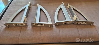 4 Staffe reggimensola Ikea Frovi Shelf in metallo 